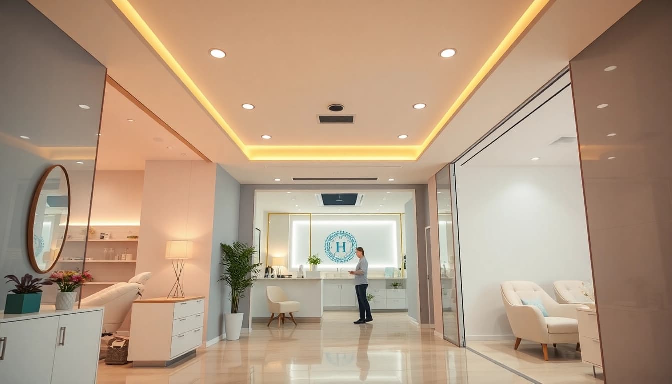 Epilare definitiva Sibiu: Smooth and radiant skin treatments at our beauty clinic in warm ambiance.