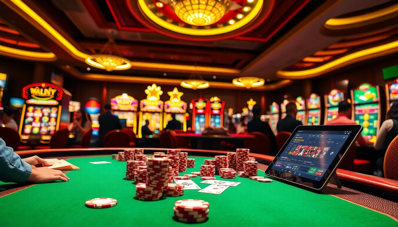 Experience the thrill of gaming at https://net88.wtf/ with dynamic casino tables and vibrant slot machines.