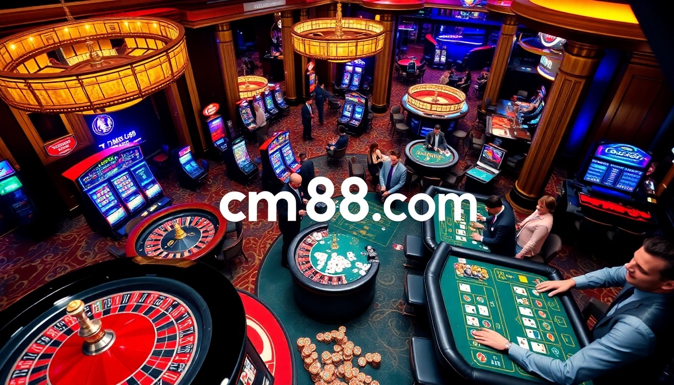 Experience the excitement at cm88 com with vibrant casino games, including roulette, poker, and slots.