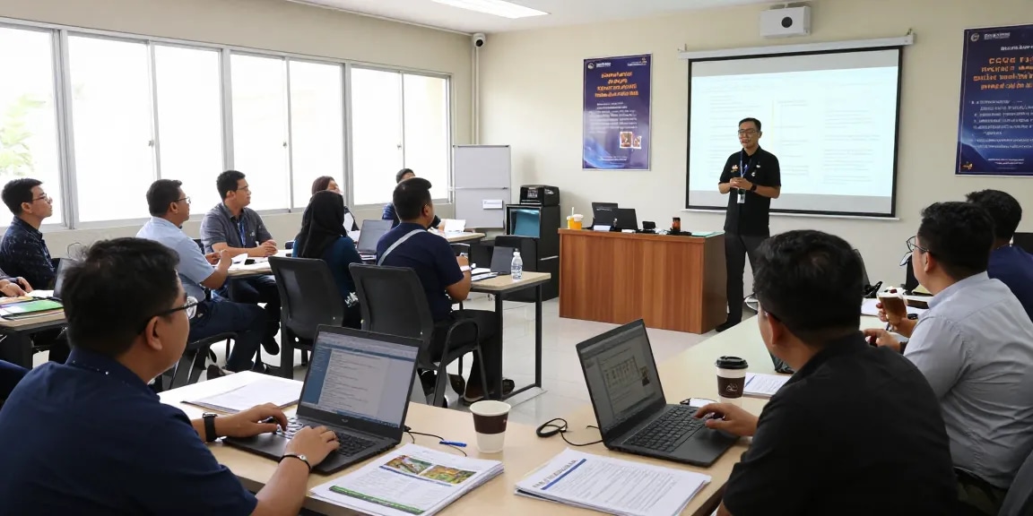 Forensic auditing training session at aafikotabogor.org with engaged professionals fostering community and expertise.