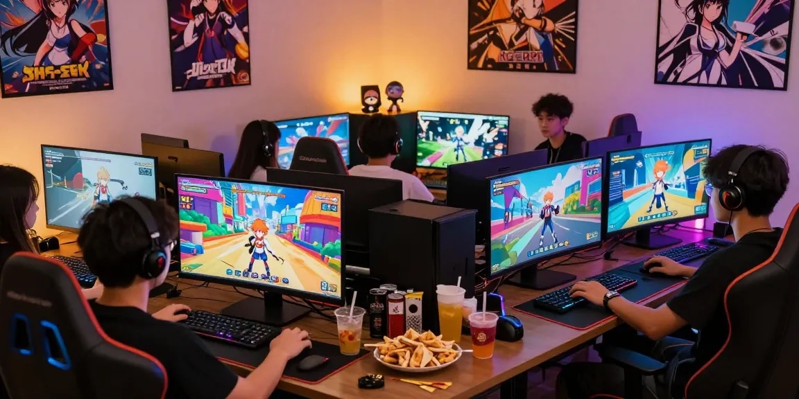 Players immersed in real ecchi games on high-resolution screens with engaging graphics.