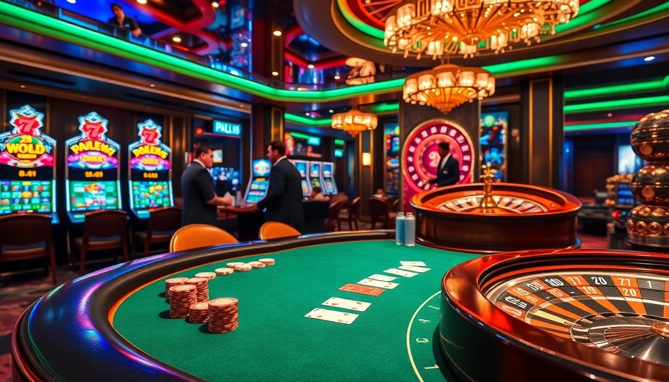 Engage with thrilling poker action and slot machines at https://88vv.help/ in a luxury casino setting.
