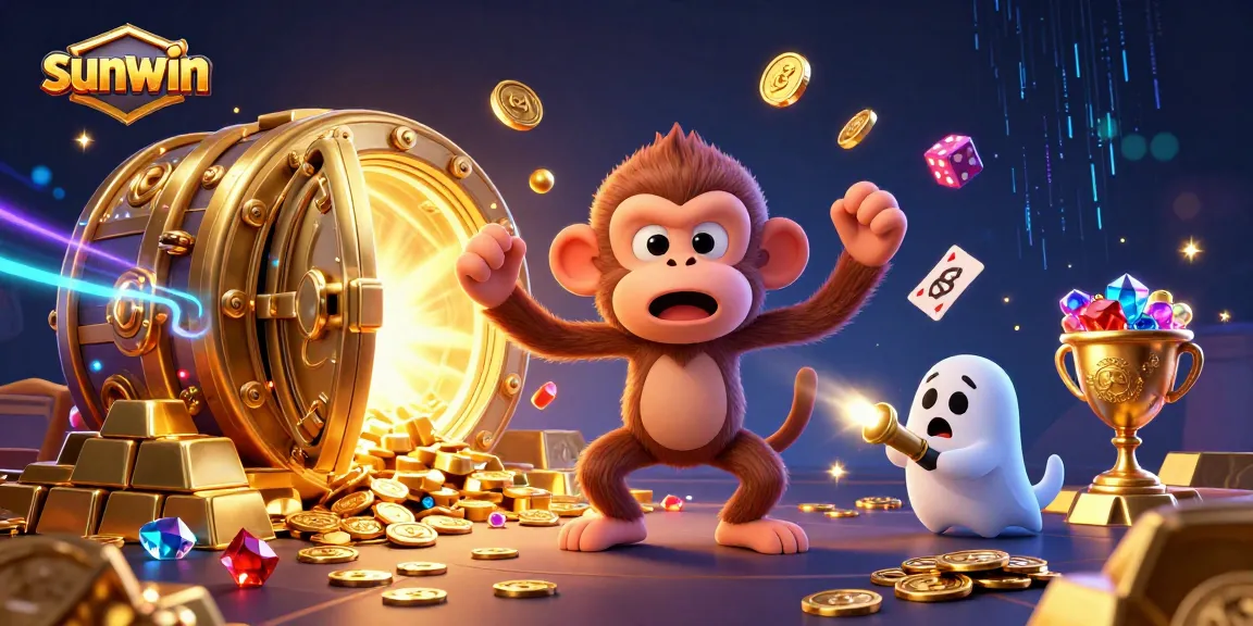 Engage with sunwin in a vibrant casino scene full of treasures and excitement.