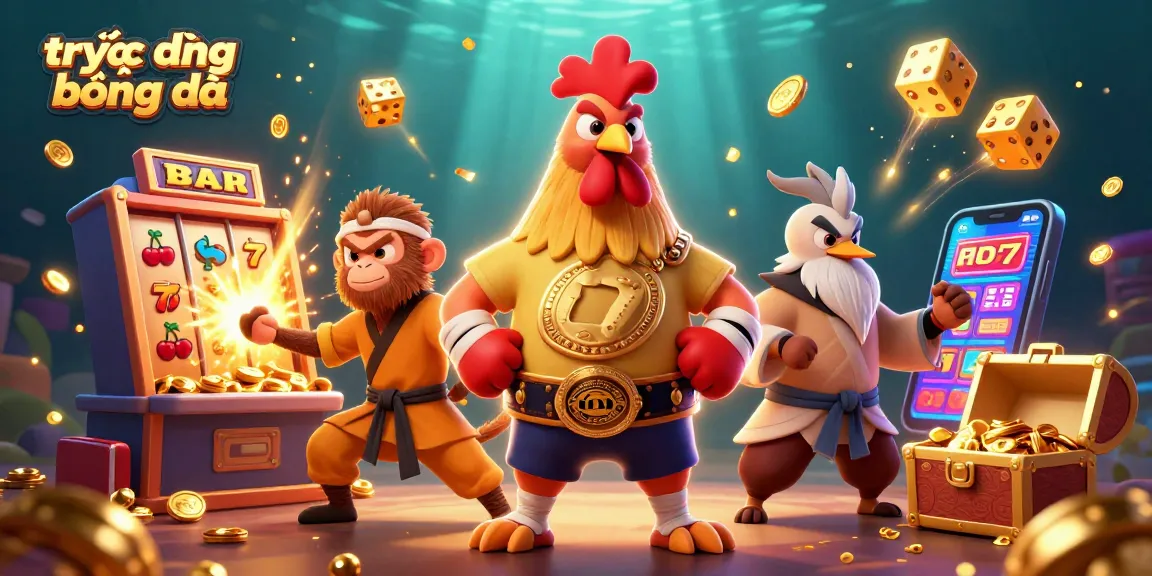 Engage with trực tiếp bóng đá using exciting 3D elements showcasing vibrant casino atmosphere.