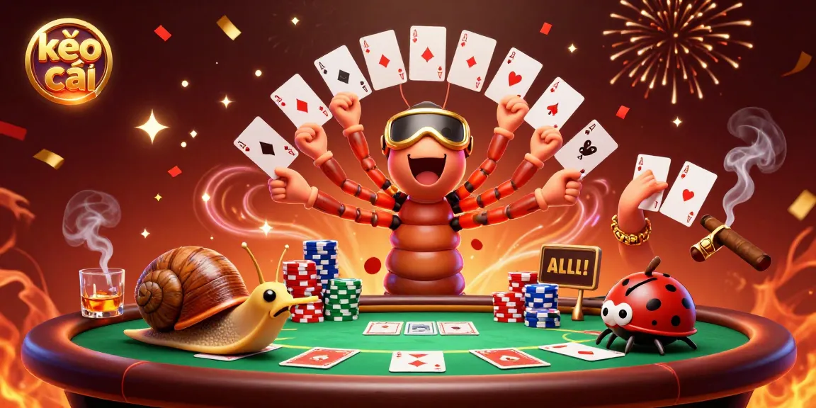 Experience kèo nhà cái excitement with a 3D casino scene featuring dynamic characters and vibrant game elements.
