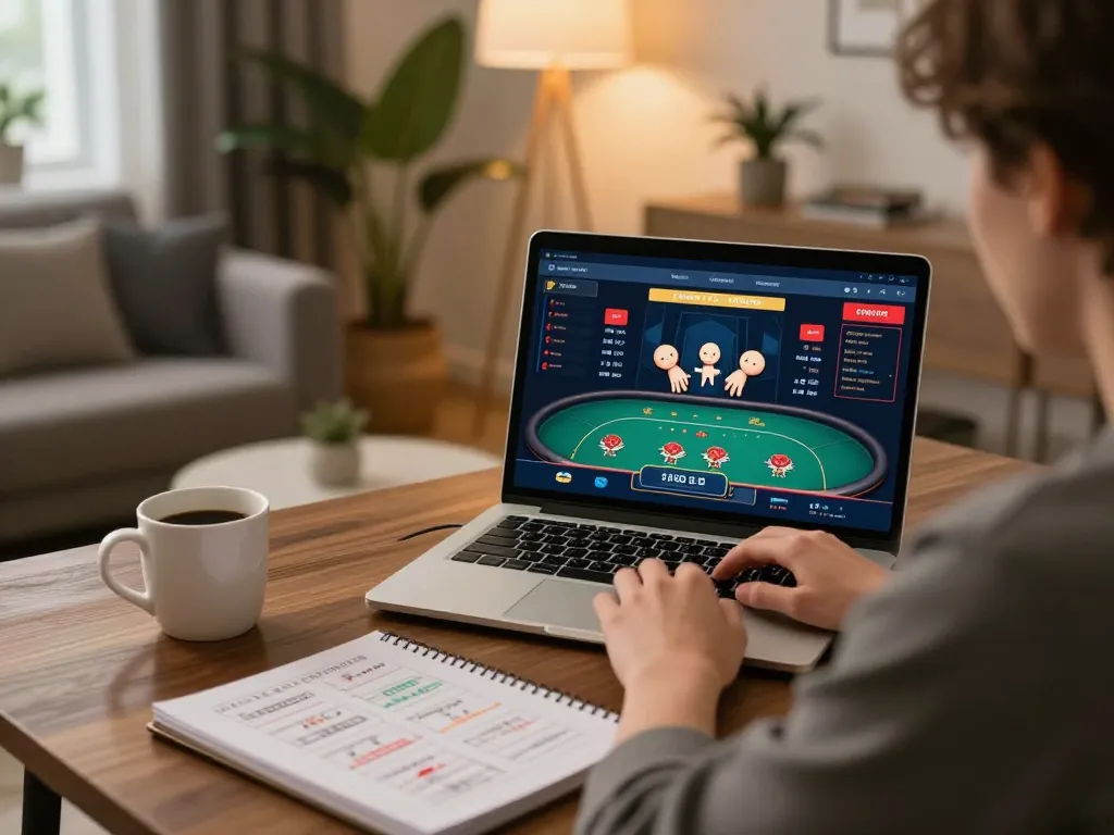 Engaging online gaming experience at 777vip-br with poker gameplay and strategic notes