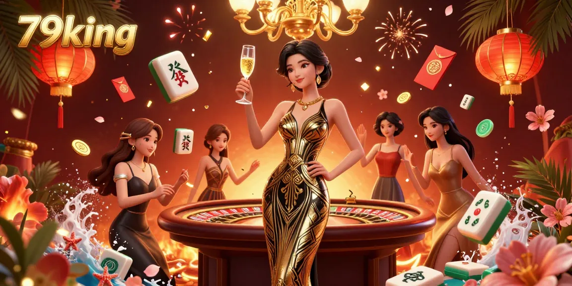 Experience the glamour of 79king casino with dynamic elements and rich decorations.