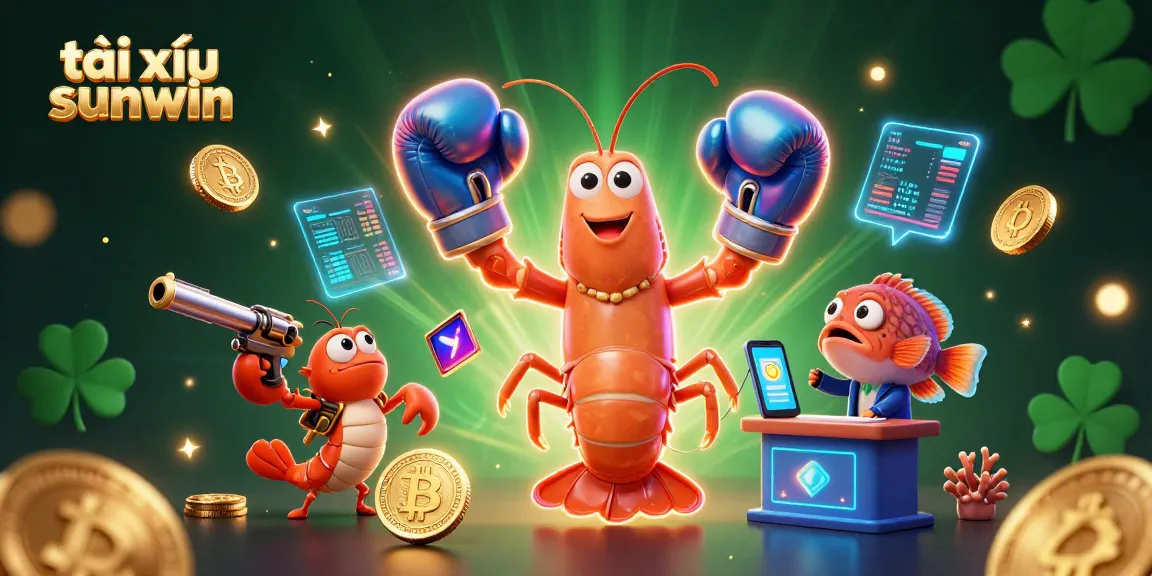 Engage in tài xỉu sunwin action with a vibrant 3D scene featuring energetic oceanic champions.