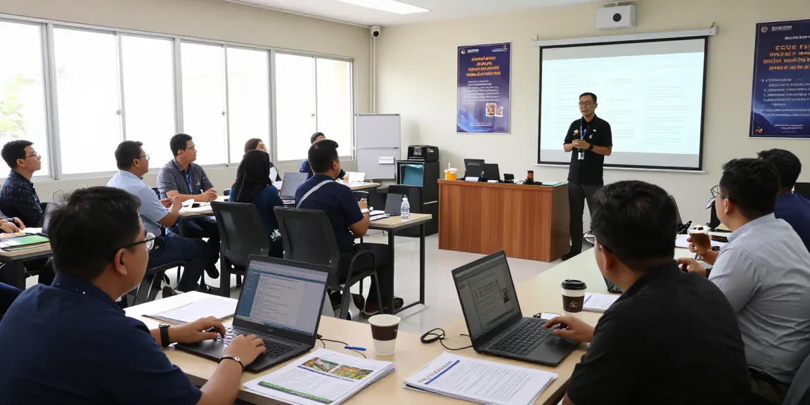 Forensic auditing training session at aafikotabogor.org with engaged professionals fostering community and expertise.