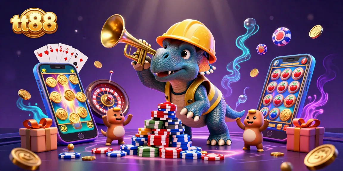 Engage with exciting slot play at tt88 with lively characters building casino excitement.