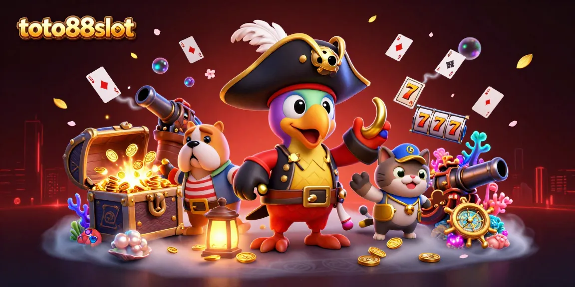 Experience thrilling gaming with toto88slot featuring dynamic characters and vibrant casino elements.