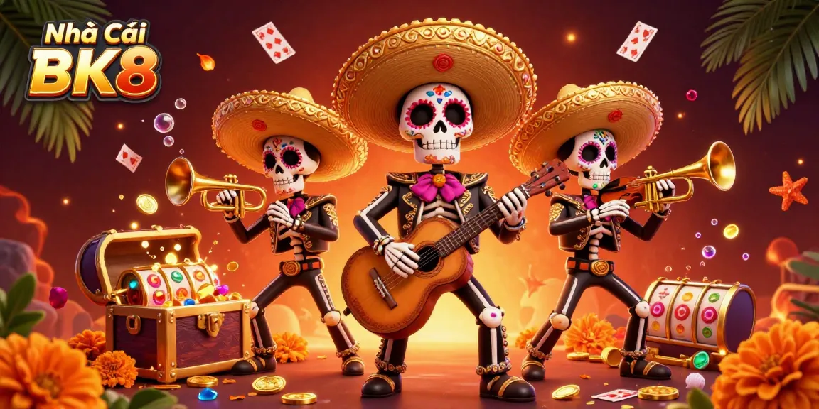 Join the vibrant action at Nhà Cái BK8, where gamers celebrate with thrilling casino games and stunning visuals.