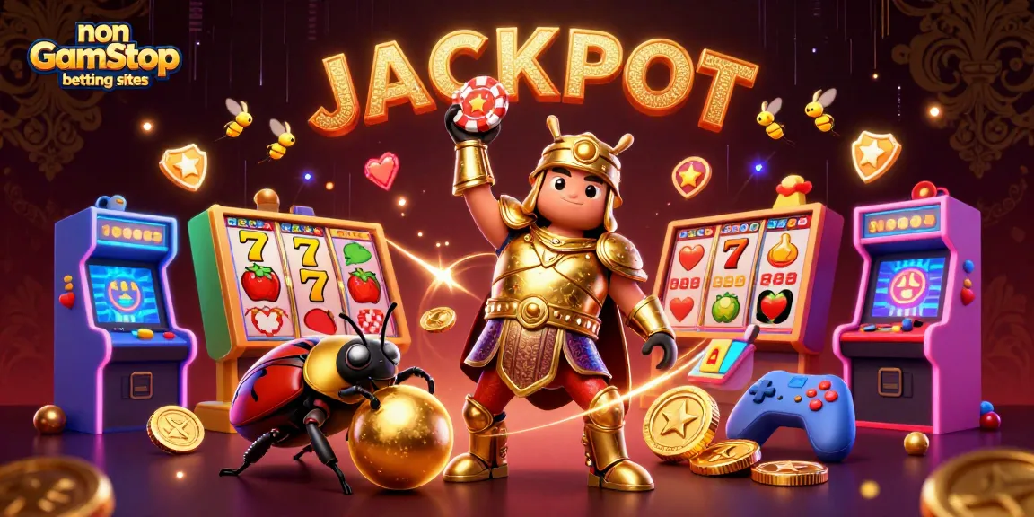 Experience thrilling action at non GamStop betting sites with jackpot thrills from our victorious beetle heroes.