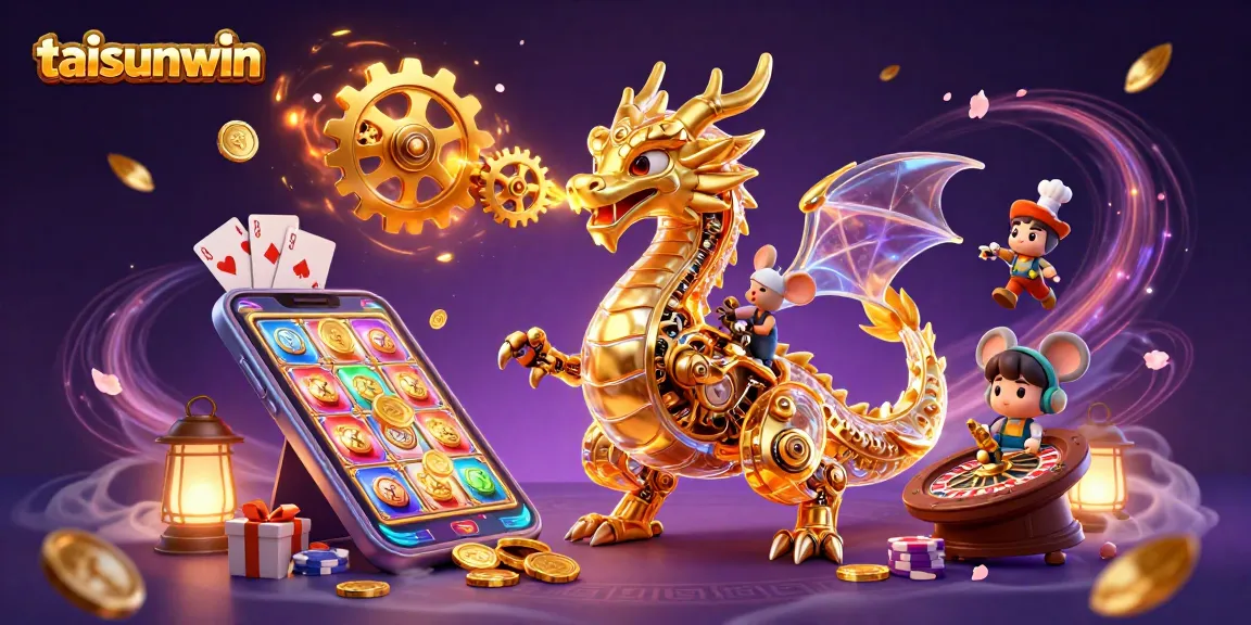 Play thrilling slot games with taisunwin and experience the excitement of spinning reels and golden winnings.