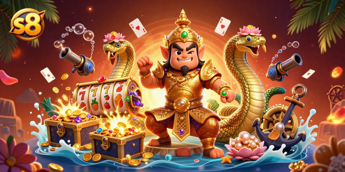 S8 offers thrilling slot experiences with vibrant visuals and stunning jackpot opportunities