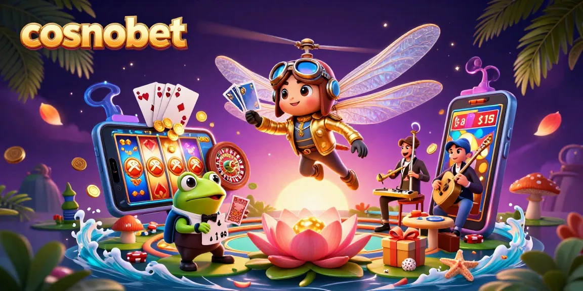 Experience thrilling adventures with cosmobet in a vibrant 3D casino world filled with excitement!