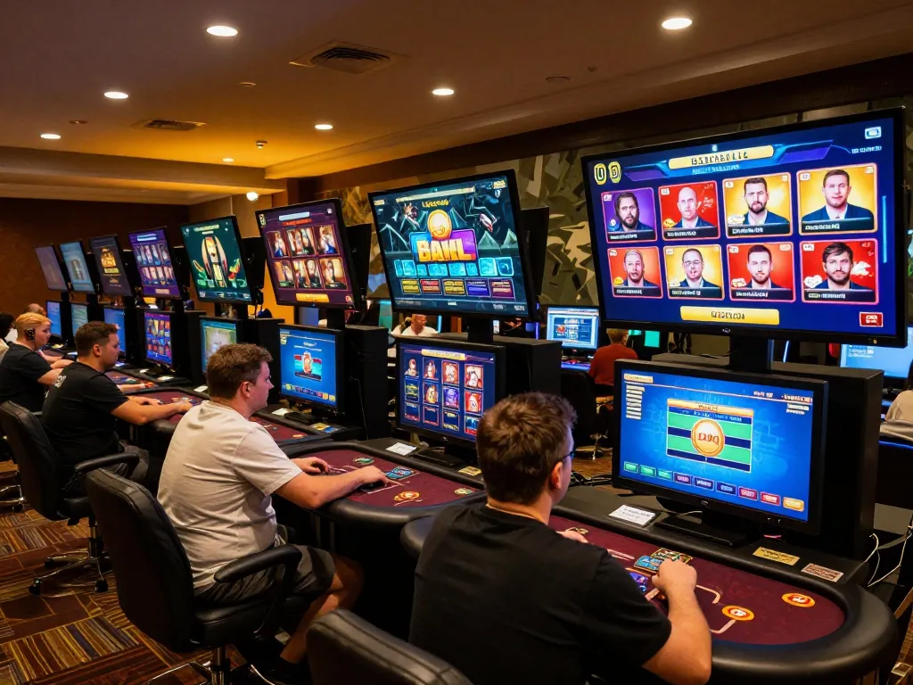 B52Club players enjoying a vibrant online gaming experience with interactive betting screens.