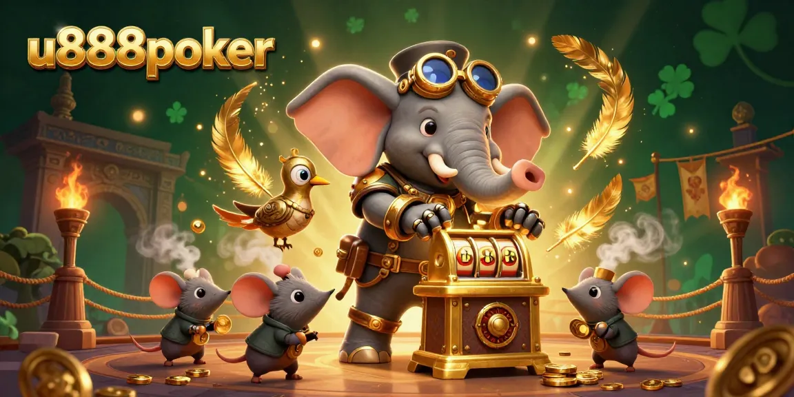 Experience thrilling gameplay at u888poker, featuring unique steampunk elements and dynamic slot machines.
