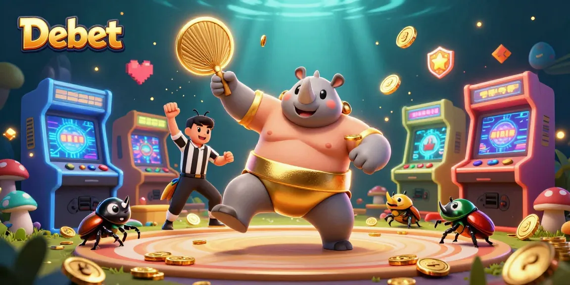 Bet on Debet with a dynamic casino scene showing an exciting game atmosphere.