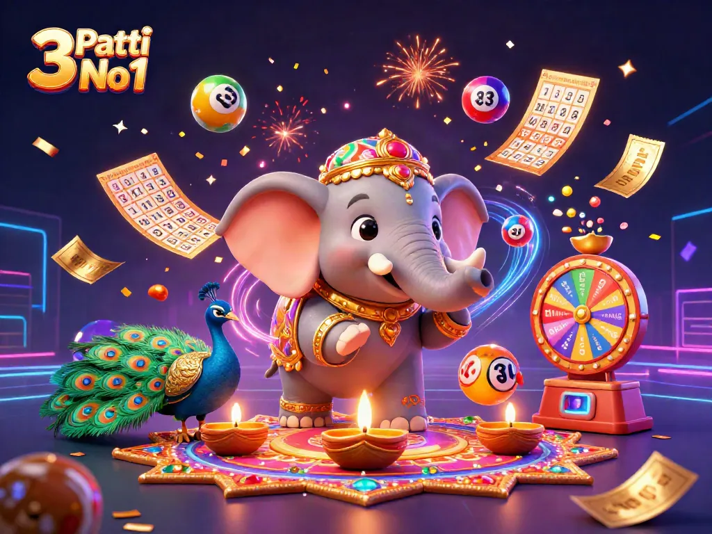 Engage in real money excitement with 3 Patti No1 through vibrant lottery themes and rich rewards.