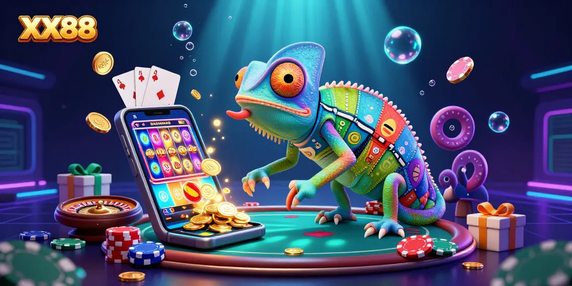 Engage with the colorful gaming world of XX88, featuring vibrant slots and captivating casino highlights.