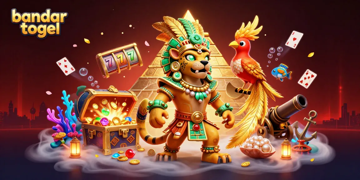 Experience thrilling gameplay at bandar togel with vibrant 3D casino elements and lucky symbols.