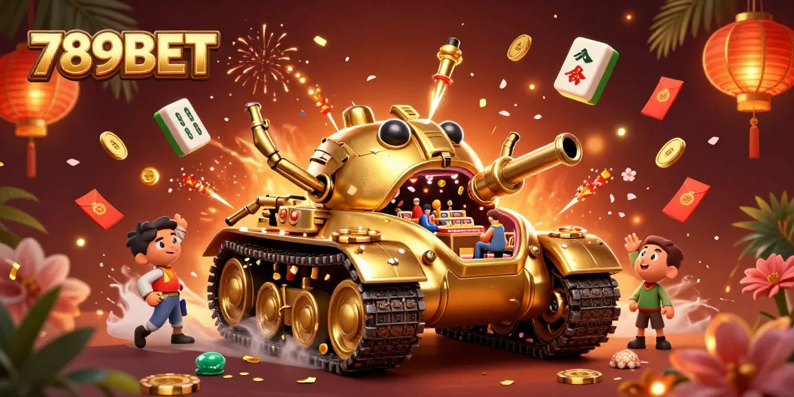 Experience the thrilling casino atmosphere with 789BET's captivating 3D golden beetle tank.