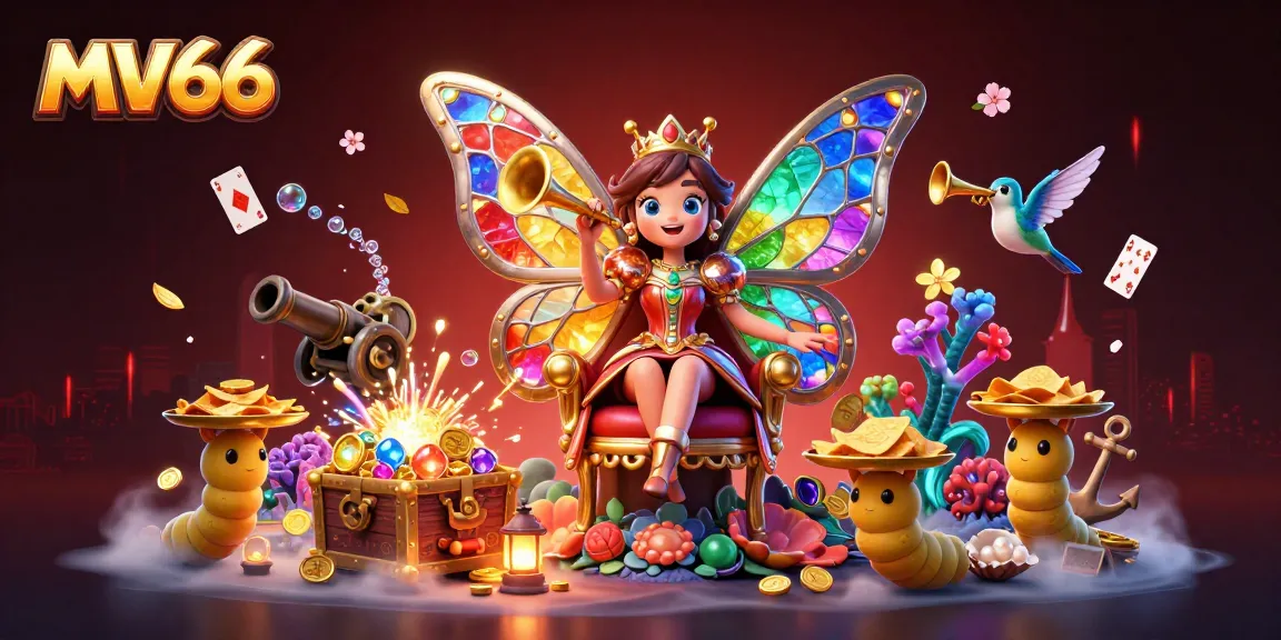 MV66 enriches your gaming adventure with colorful casino elements and animated characters.