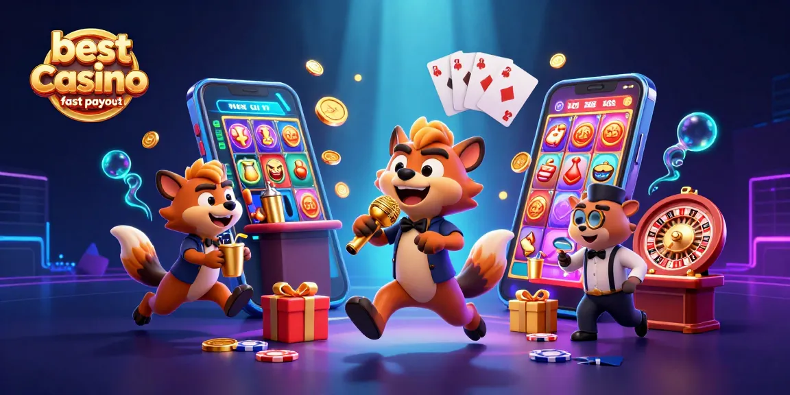 Engage with the best online casino fast payout through hyenas in a vibrant casino scene.