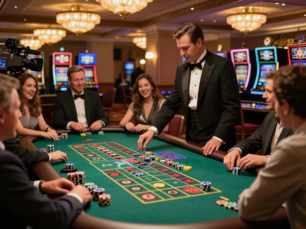 Players enjoying a thrilling game of roulette at Rikvip casino, enhancing their excitement and gaming experience