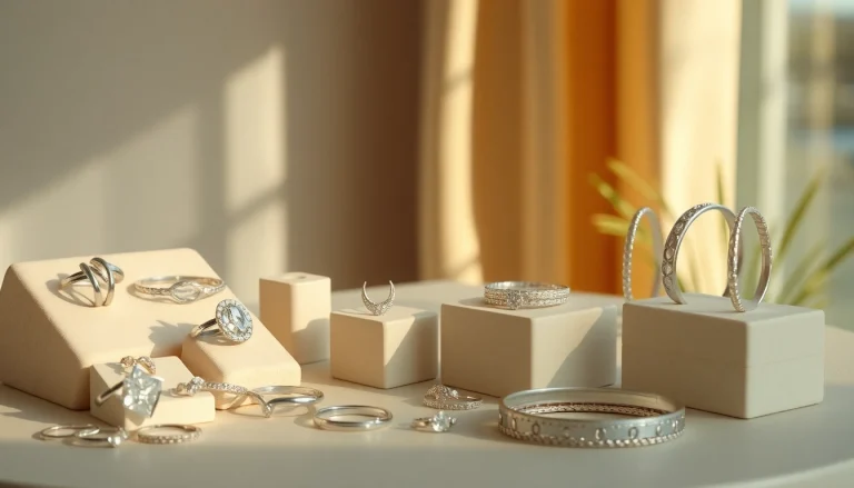 Stylish bijuterii din argint pentru cadouri showcasing intricate designs, perfect for unique moments.