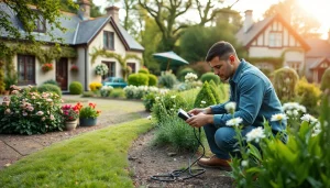 Technician expertly detecting water leak in Cornwall using advanced technology.