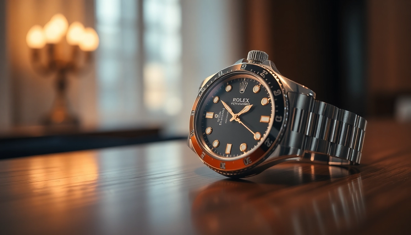 Buy Rolex watch with exquisite details, showcasing luxury and craftsmanship in every facet.