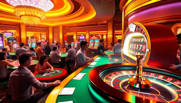 Experience the excitement of casino gaming with https://kuwinzhz.com/ as players engage in thrilling betting activities.