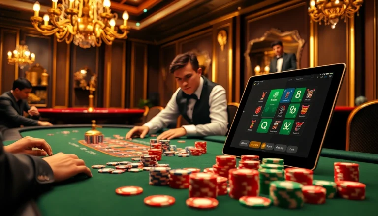 Professional dealer in an elegant setting at a trusted Nhà cái uy tín poker table.