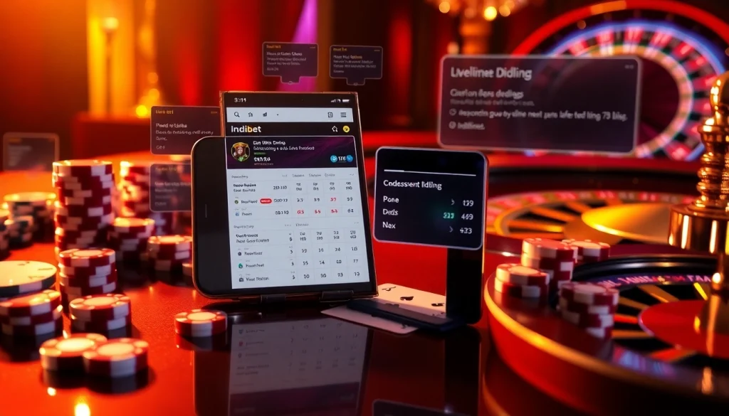 Experience the excitement of Indibet with online betting, casino games, and live action.