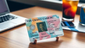 High-quality fake ID card from Club21ids showcasing detailed security features and vibrant colors.