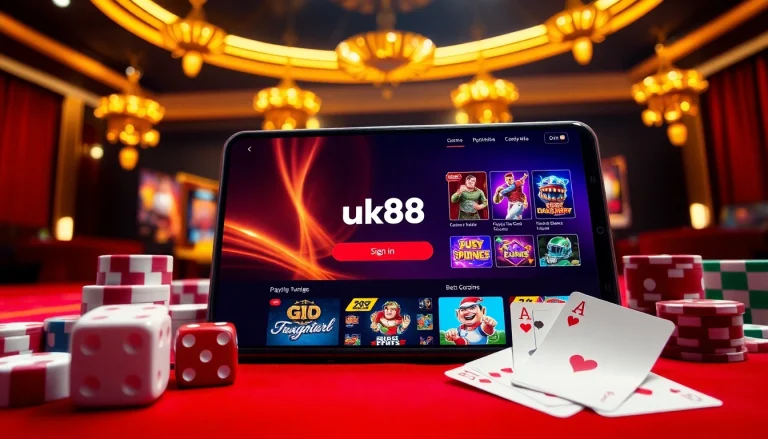 Engage with the thrilling online experience of đăng nhập uk88 at a luxurious virtual casino.