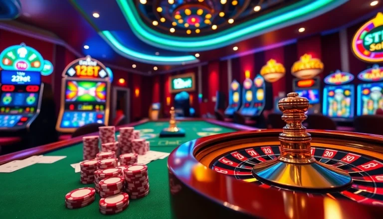 Engage in thrilling gaming experiences at 12bet with vibrant casino visuals and premium betting options.