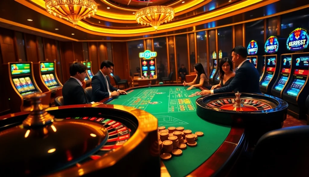 Experience thrilling gambling moments at i9bet with professional dealers and vibrant casino games.