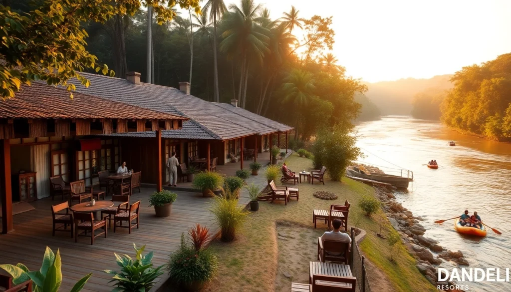 Dandeli Resorts with scenic river views and lush surroundings offering adventure activities.