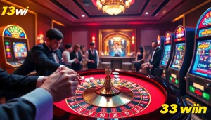 Experience the excitement of gambling at 13win with vibrant tables and eager players.