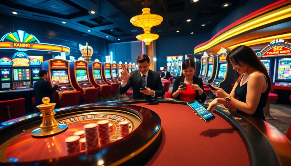 Experience the thrill of đăng ký sky88 with a professional online gambling scene featuring poker chips and roulette.
