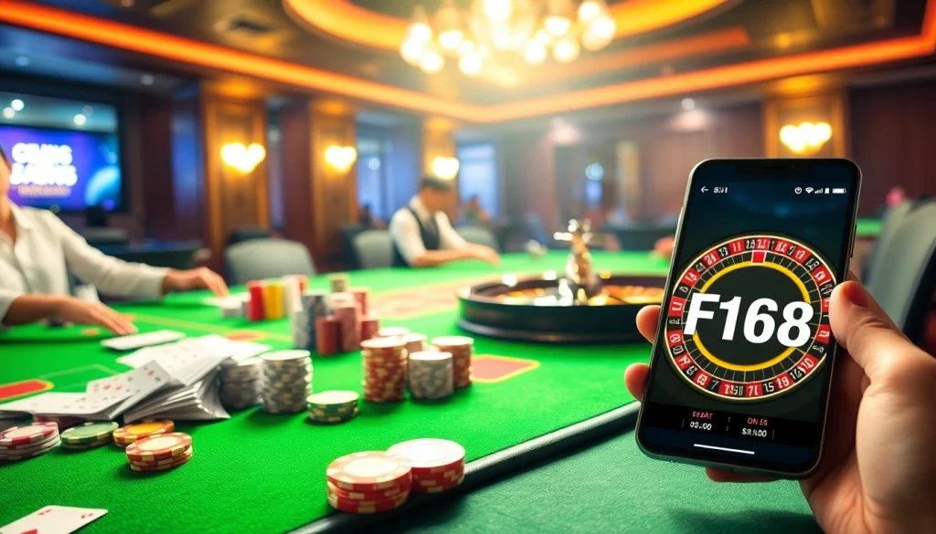 Engaging gamblers with excitement and luxury at the F168 link casino.