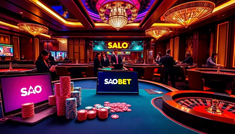 Experience the excitement of SAO BET with vibrant casino games and thrilling betting options.