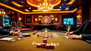 Trải nghiệm đánh bạc cao cấp tại Betvip với một trò poker có các chip sống động và trang trí tinh tế.