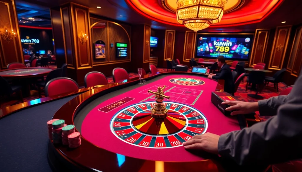 Experience the excitement of kuwin 789 with dynamic casino games and lucrative betting opportunities.