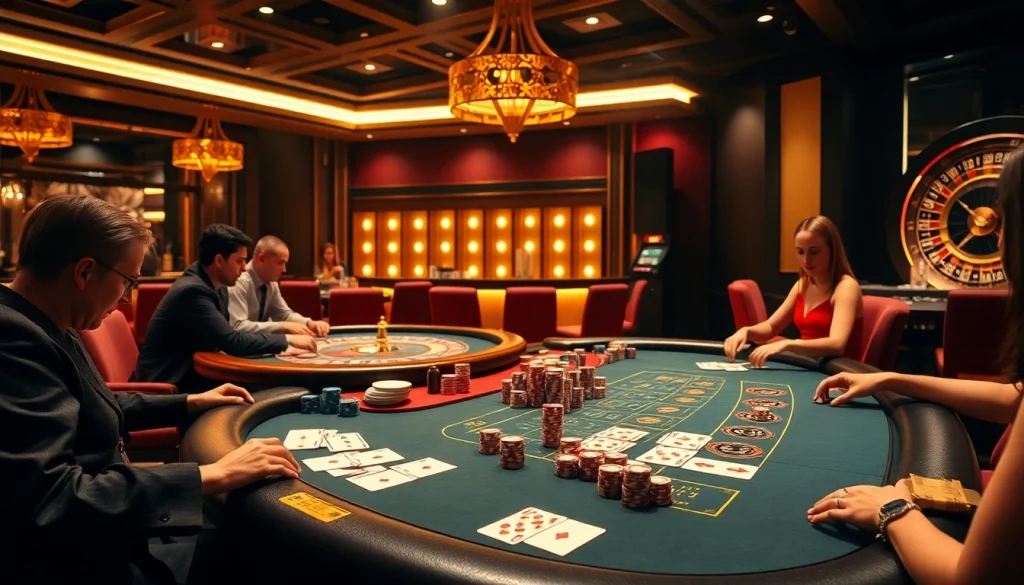 Experience the excitement of gambling at new66 in a vibrant casino atmosphere.