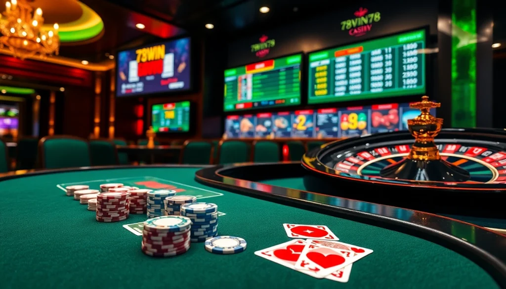 Experience the thrill of gambling at 78win78 with vibrant casino games and dynamic betting options.