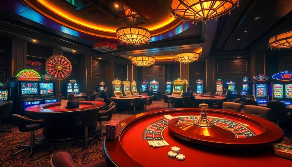 S88vip offers an exciting casino atmosphere with luxurious tables, vibrant slot machines, and thrilling gameplay.